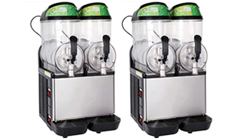 2 x Slush Machine - Double Bowl