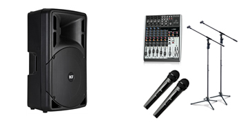 Single Presentation 2 x Wireless PA System